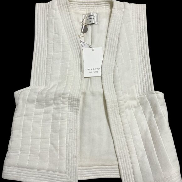 Les Coyotes De Paris Other - Les Coyotes De Paris Kids White Vest